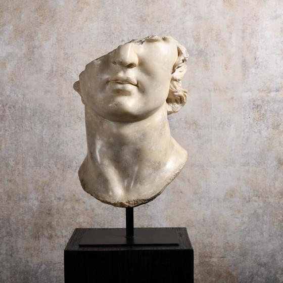 Frammento testa di Apollo